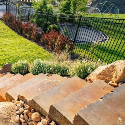 Our fencing services are premium for all our clients. Create a custom landscape with the texture of natural stone. Hardscape landscape with stone is a great way to add interest to your landscape design.