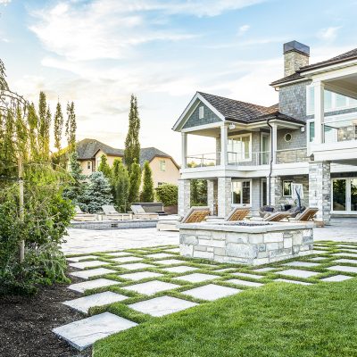 Big Rock Landscaping's Landscaping Design service helps you create a design interest and custom patterns for your home.