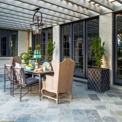 Learn more about our pergolas services. Extend your homes living space with an outdoor living hardscape with patio. Enjoy summer meals on a custom built patio with expert landscaping contractors. Big Rock Landscaping can build you your dream patio.