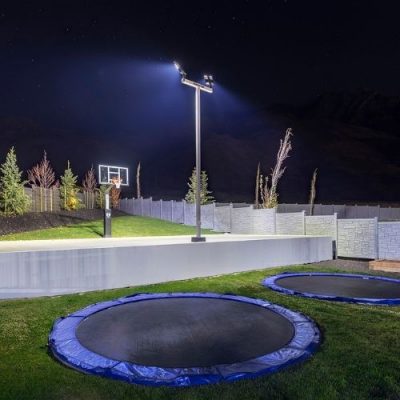 Our recreational elements services are fun for everyone. Sports aren't just for the schoolyard. Bring the sports court home and play ball all night long with ample outdoor lighting for sports courts. Landscape lighting and designs will ensure your sports court blends perfectly within your backyard landscaping.