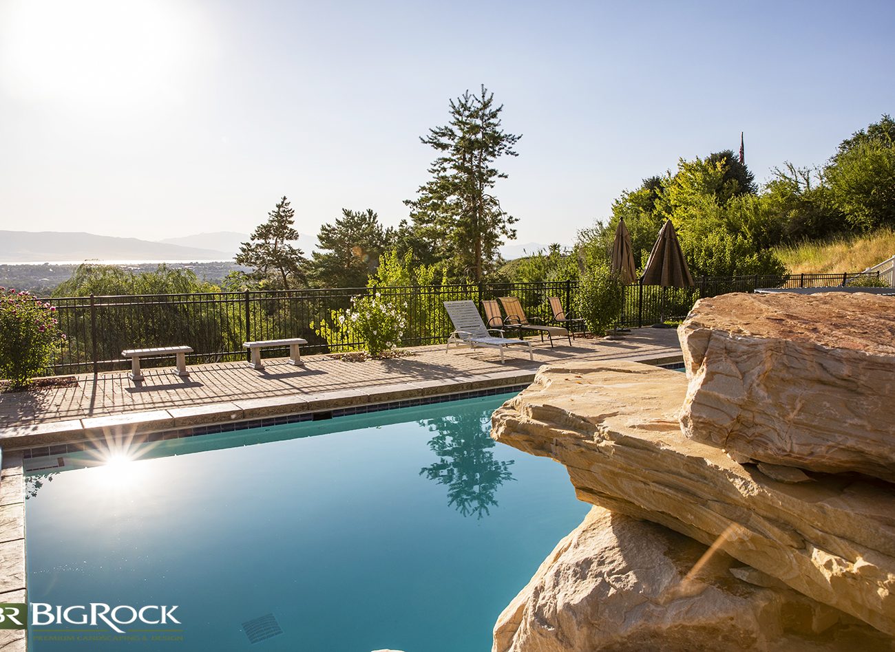 Pool installation is only one aspect to ensuring your backyard pool is not only functional but also beautiful. Pool installation and landscaping design go hand in hand and Big Rock Landscaping can build both for you.