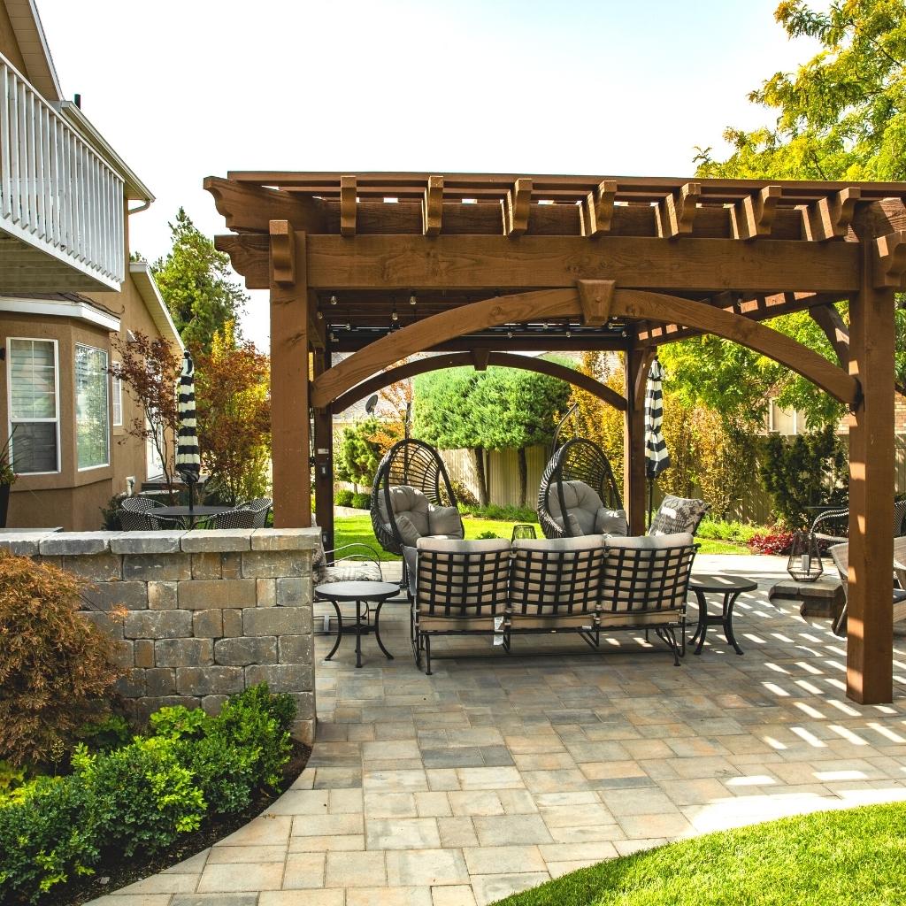 There’s a lot of details that go into planning out the addition of a pergola to your home—what style of pergola; the functionality of the space; materials used; plants and vegetation included—it can truly be a lot more than one might otherwise think