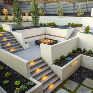 Enjoy your yard longer. Cozy up for late nights by the fire. Marshmallows not included. Big Rock Landscaping specializes in fire features services which includes backyard fire pits, custom backyard fire feature designs, outdoor fireplaces, and more!
