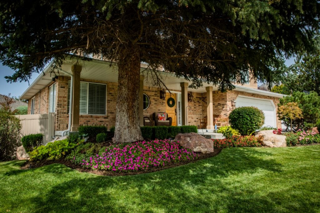 Flowers are the ultimate tool when it comes to landscaping for curb appeal.