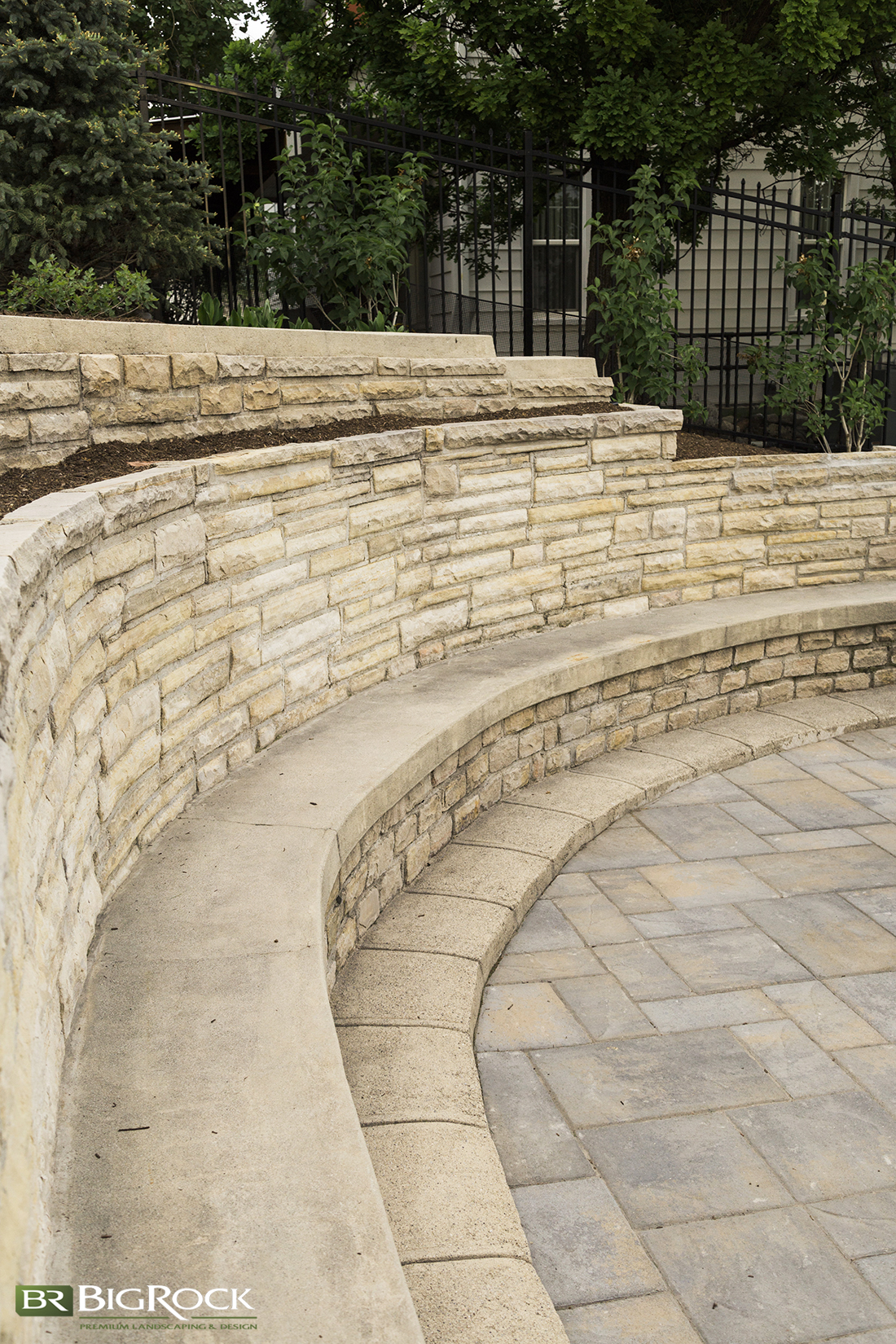 Retaining walls can help prevent water runoff, and can also create more usable space from a steeply graded landscape