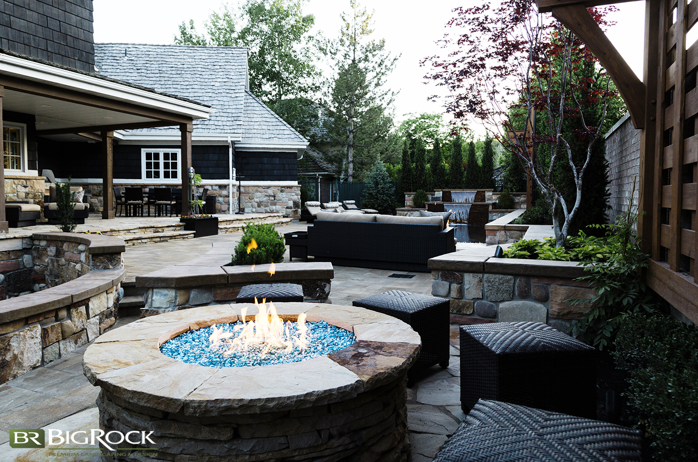 Landscape design is more than choosing what materials you want. Let Big Rock Landscaping help you create a landscape plan that flows well with your outdoor activities and design.