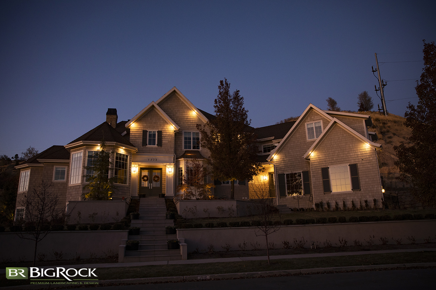 Landscapes aren't just for the daytime. Highlight landscapes or your beautiful home with thoughtfully designed landscape lighting.