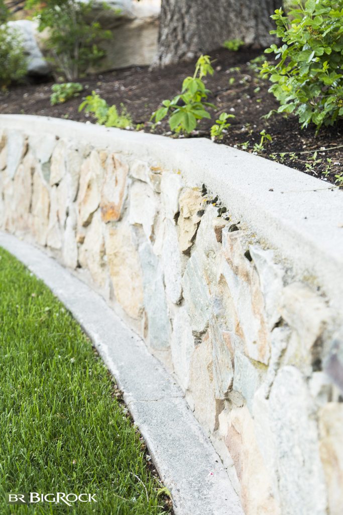 Concrete curbing is a sure-fire way to dress-up any landscape