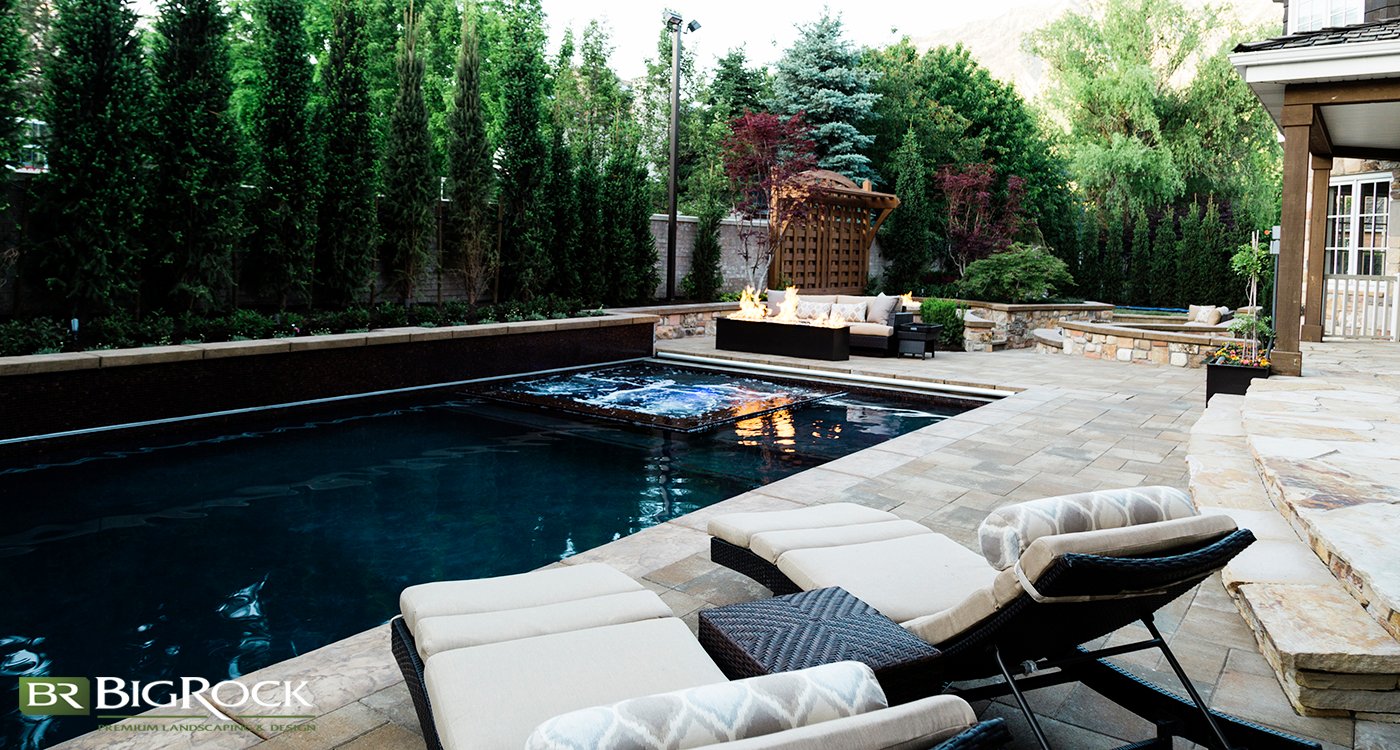 The Secret To Planting Shrubs Around Your Pool Big Rock Landscaping