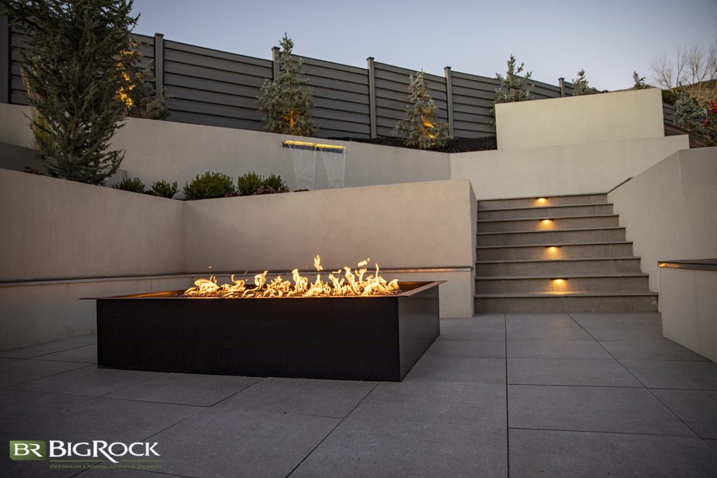 Everyone wants to gather around an outdoor fireplace—it automatically creates an inviting and intimate space to share with others (or alone with a good book!)