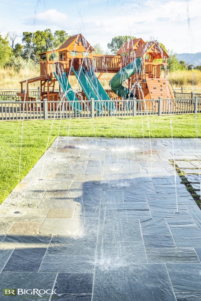 If a pool is more commitment than you’re looking for, then how about installing a splash pad as a great way to cool off
