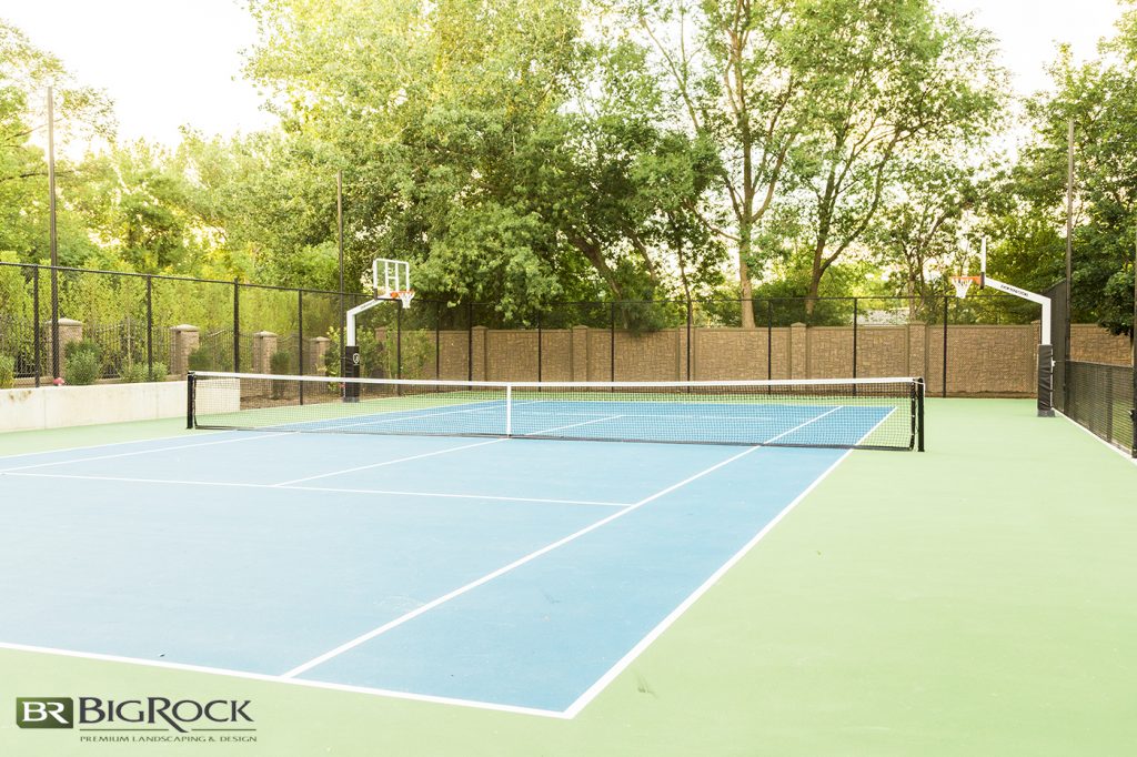 A multi-use sport court can provide fun for everyone.