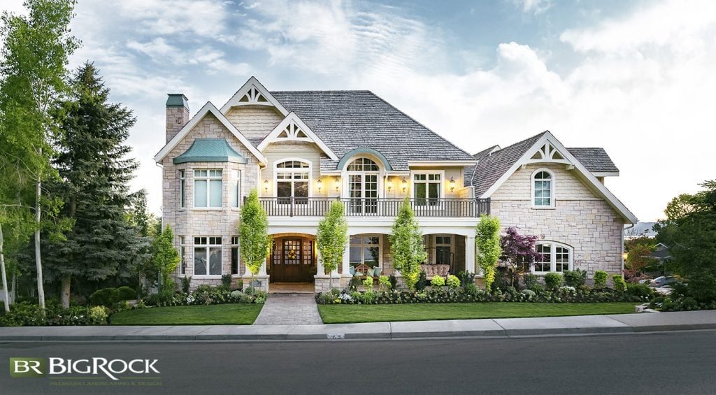 This home’s style invokes a sense of maturity and longevity, both of which are greatly magnified by the simple existence of trees nearby. But the addition of the four new trees along the front of the house increases its character, curb appeal, and even the cool enjoyment of sitting on that gorgeous front porch.