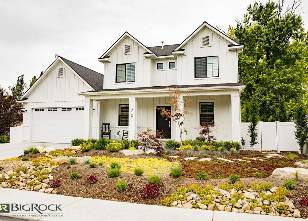Match plant colors to your home’s exterior. For example, you could try sage greens and silvers for mountain homes or bold reds and golds for desert settings.