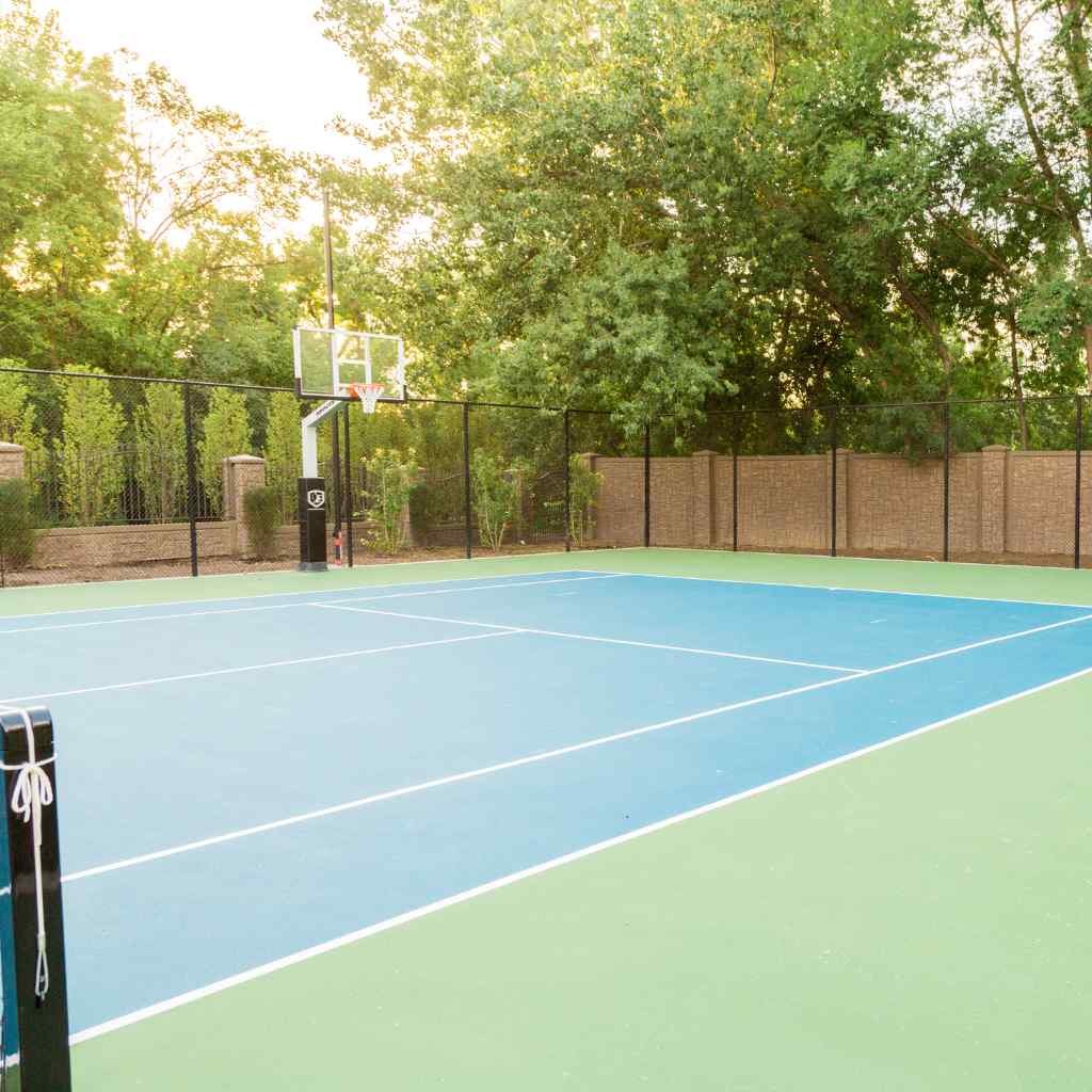 Big Rock Landscaping’s unmatched dedication to designing and building premium sports courts makes us the top pick for creating a custom pickleball court for your Utah home!