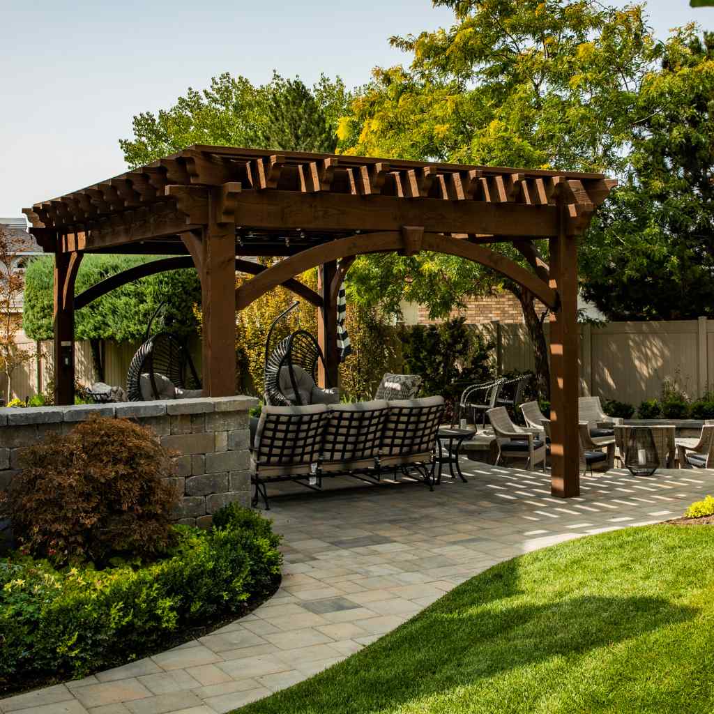 We work to integrate your custom gazebo in Utah with your existing landscape and home architecture, not only ensuring that it’s of the highest quality, but that it looks as if it were always meant to be there.