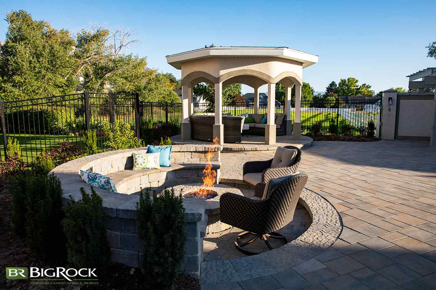 We work to integrate your custom gazebo in Utah with your existing landscape and home architecture, not only ensuring that it’s of the highest quality, but that it looks as if it were always meant to be there.